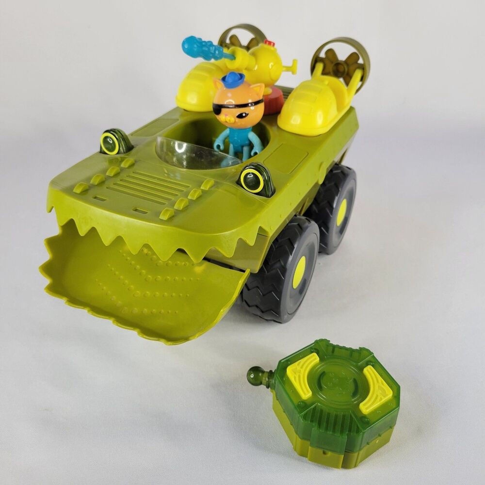 Octonauts Green Gup-K Swamp Chomp Remote Control Alligator Car Kwazii Water Dart